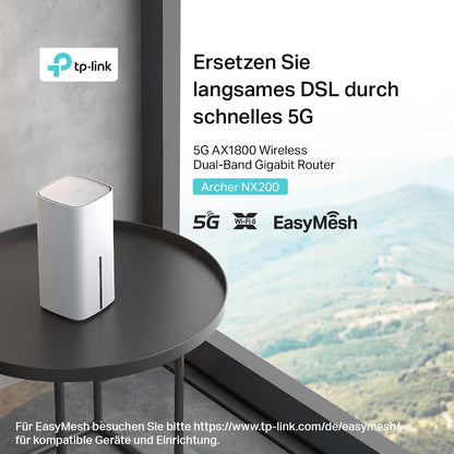 TP-Link Archer NX200 – LTE Wi-Fi 6 Router AX1800 mit SIM-Slot & Gigabit-Ports