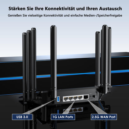 STRONG Atria Mesh Home Kit AX3000 (3er-Pack) – WiFi 6 Add-On Repeater mit Gigabit LAN