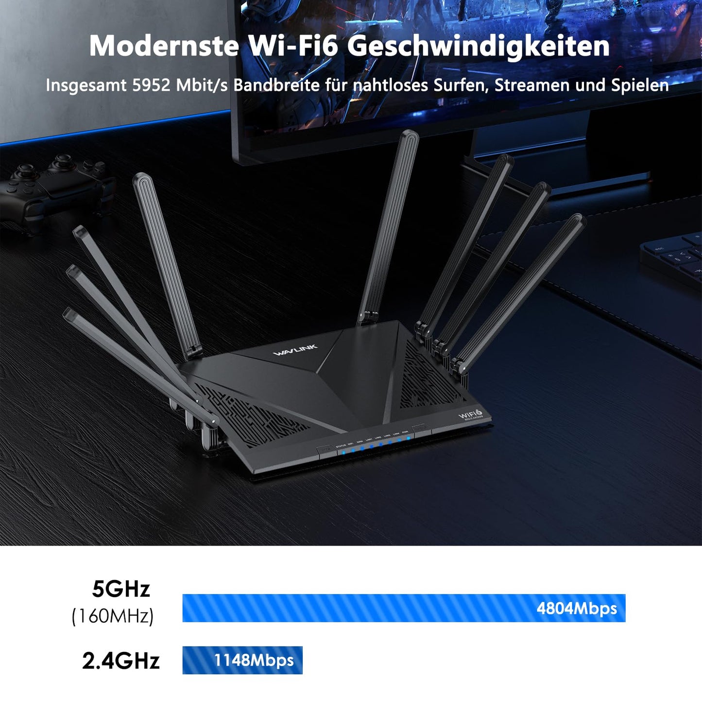 STRONG Atria Mesh Home Kit AX3000 (3er-Pack) – WiFi 6 Add-On Repeater mit Gigabit LAN