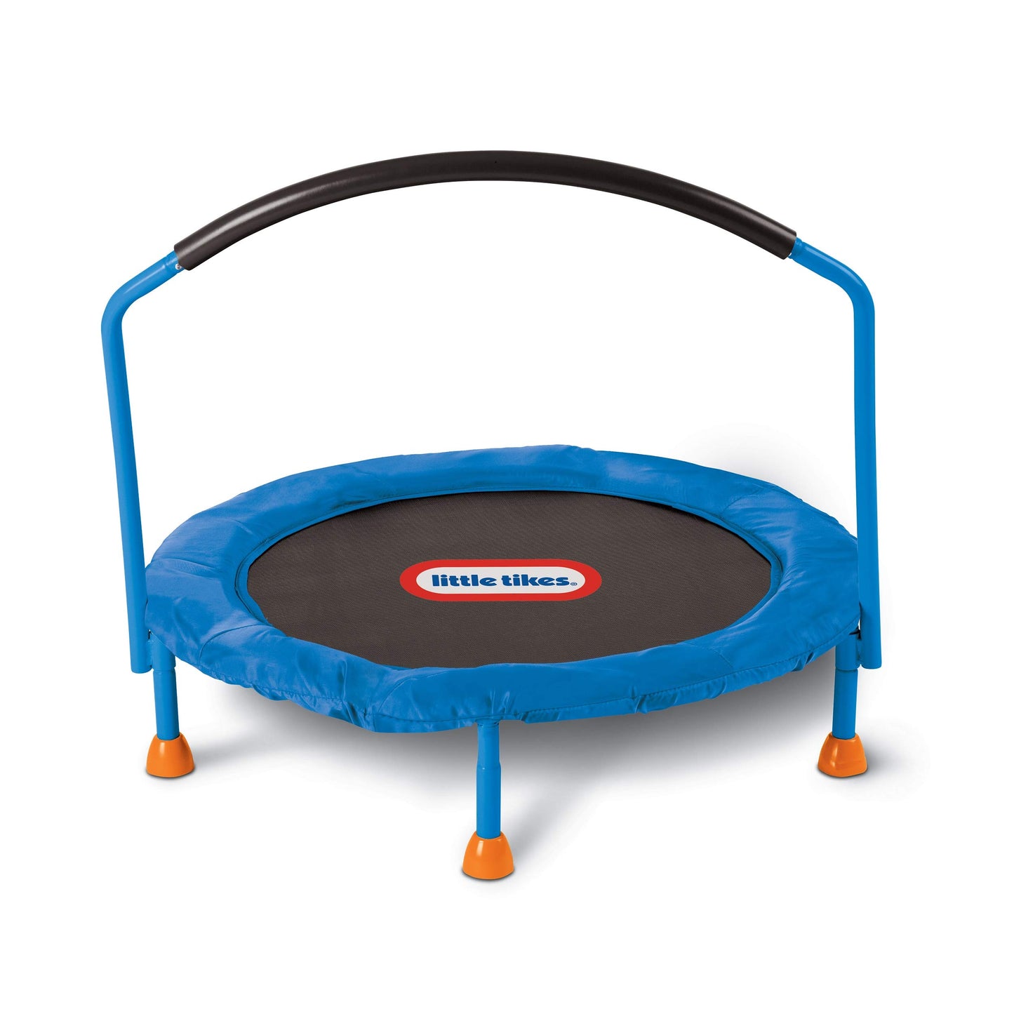 Little Tikes Kindertrampolin – 90 cm Indoor-Trampolin mit Haltegriff